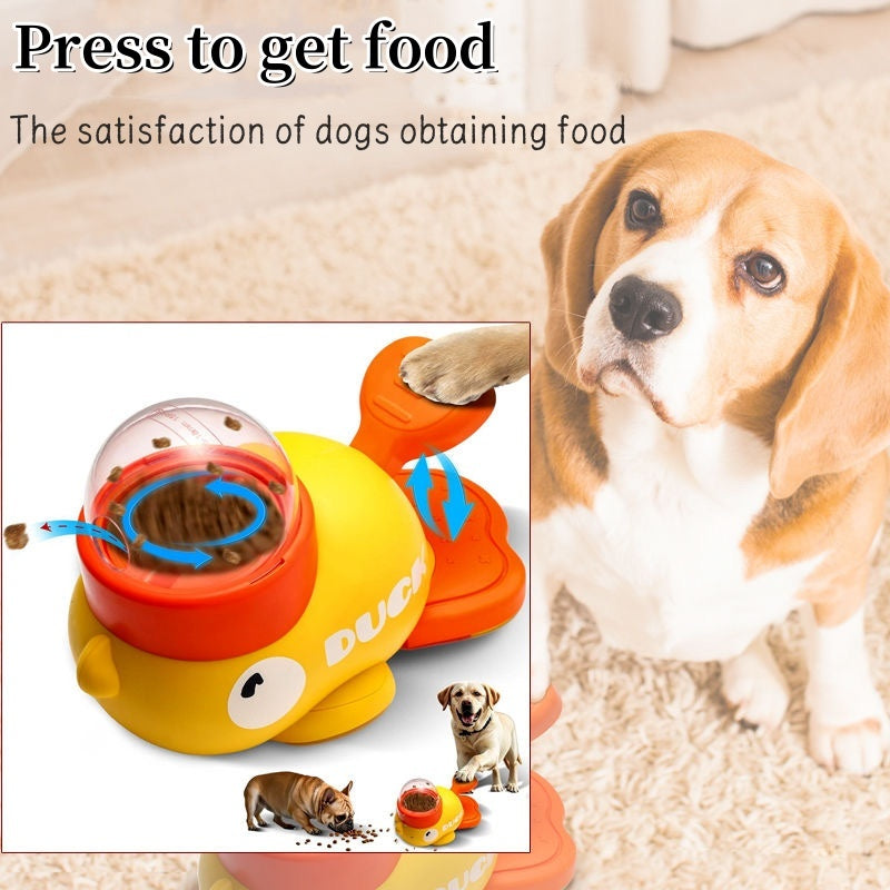 🟡 Quacky Treat Buddy™ – Fun & Smart Feeder for Pets!