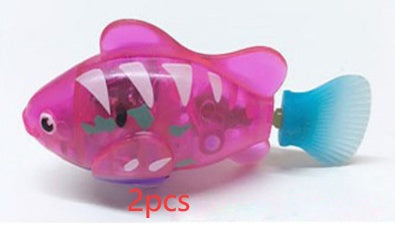 Electric Swimming Fish Toy for Cats & Dogs β Indoor Water Fun