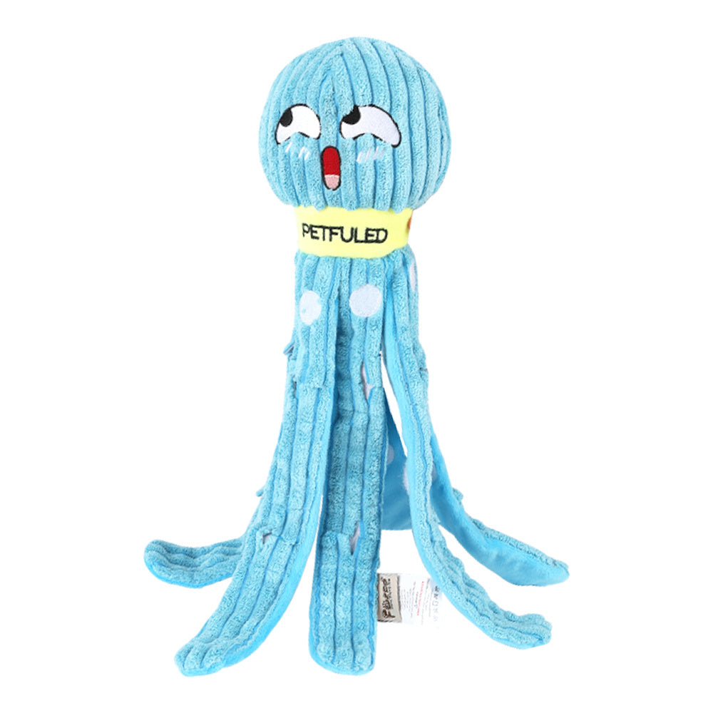 Interactive Octopus Dog Snuffle Toy – Plush Puzzle Chew Toy for Stress Relief & Slow Feeding