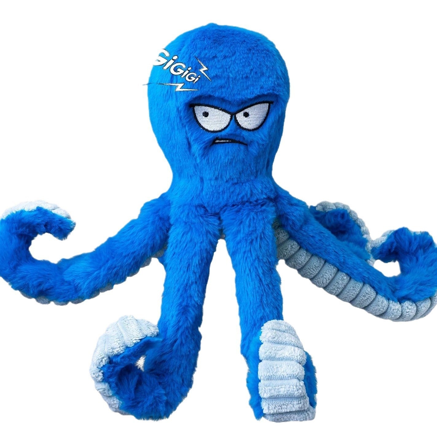 Tough Octo™ Dog Chew Toy – Durable Plush Squeaky Toy for Endless Fun