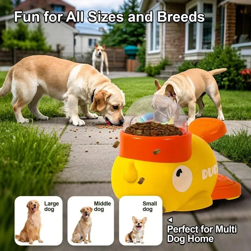 🟡 Quacky Treat Buddy™ – Fun & Smart Feeder for Pets!