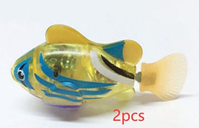 Electric Swimming Fish Toy for Cats & Dogs β Indoor Water Fun