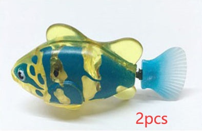 Electric Swimming Fish Toy for Cats & Dogs β Indoor Water Fun