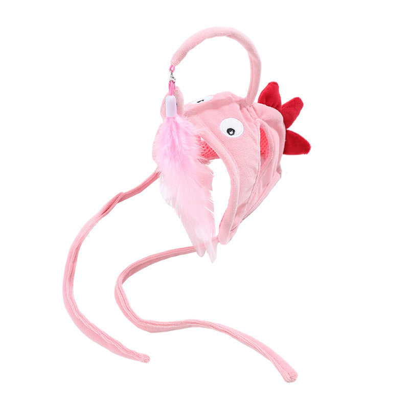 πΎ Cat Whirl Hat β Interactive Wearable Toy for Endless Feline Fun!