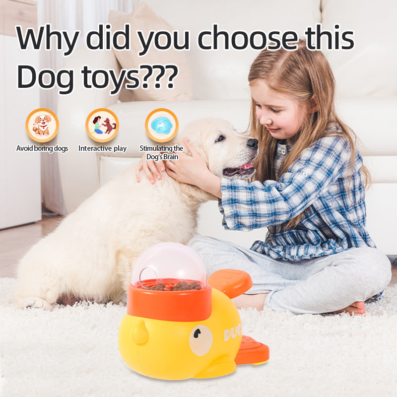 🟡 Quacky Treat Buddy™ – Fun & Smart Feeder for Pets!