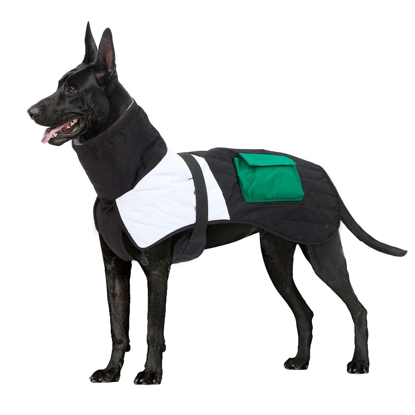 Winter Armor Dog Jacket – Waterproof, Windproof & Ultra-Warm Coat with Pockets