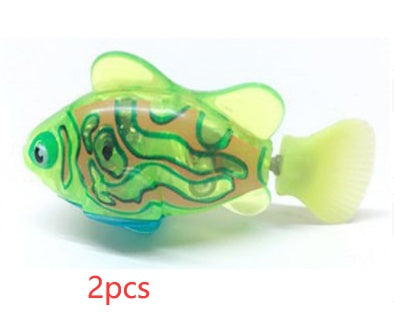 Electric Swimming Fish Toy for Cats & Dogs β Indoor Water Fun