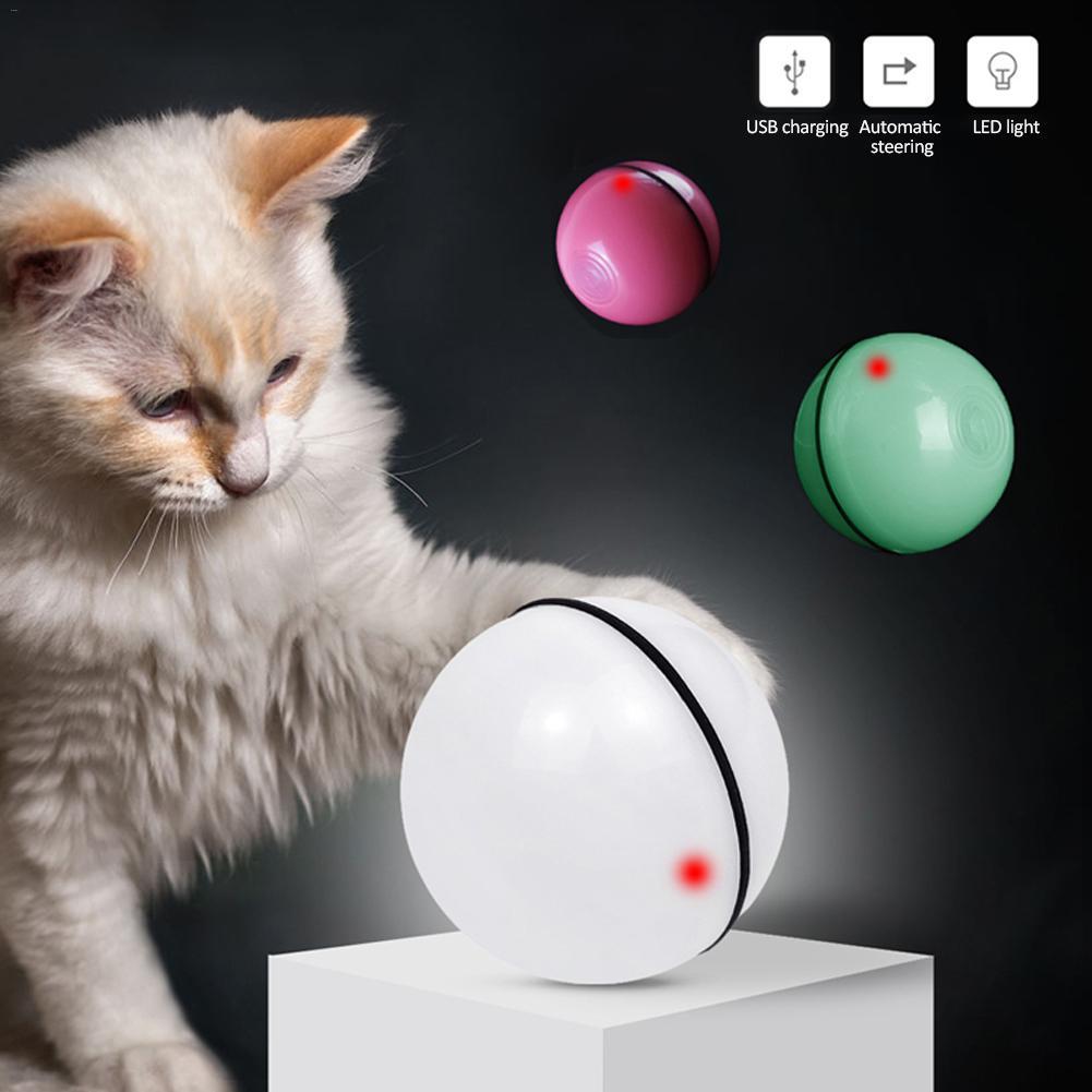 Smart Laser Toy Ball for Cats – Rechargeable
