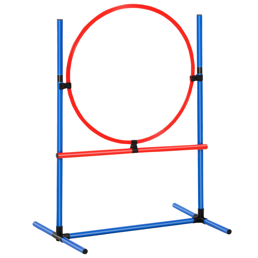 Dog Agility Training Set – 5 in 1 Kit with Tunnel & Hurdles