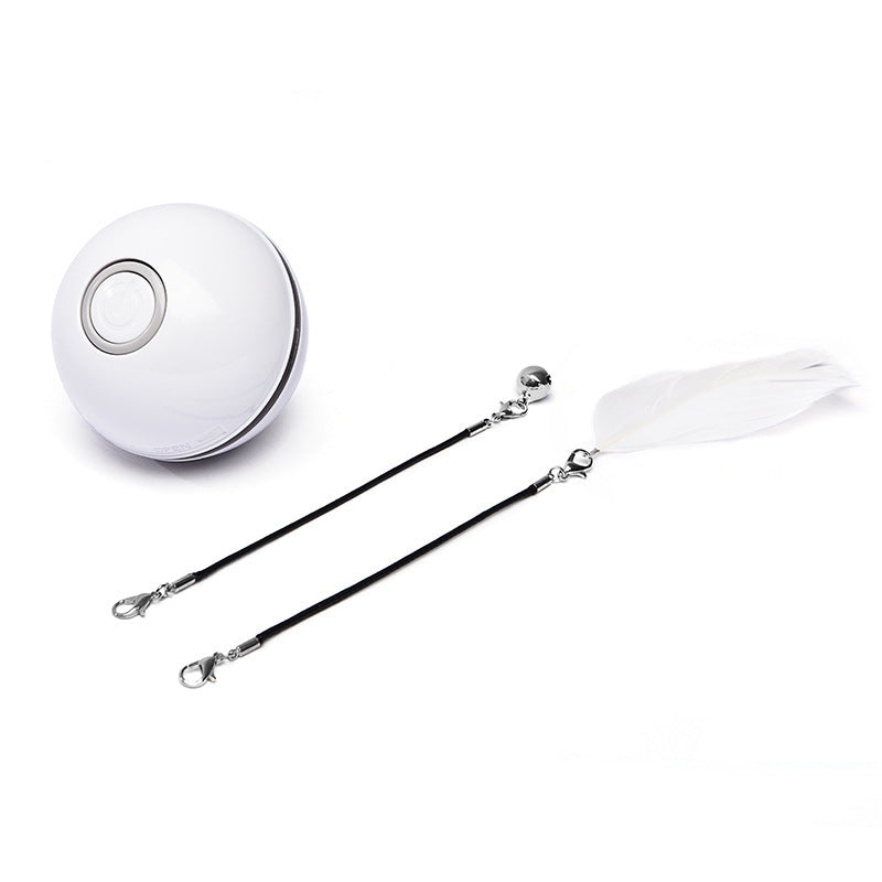 Smart Laser Toy Ball for Cats – Rechargeable
