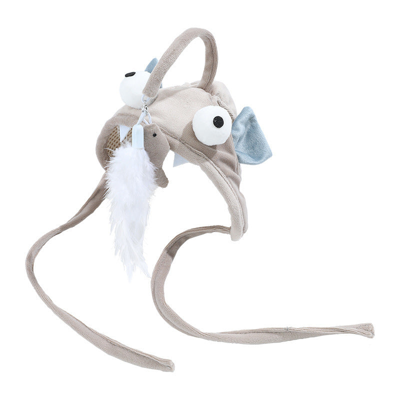 🐾 Cat Whirl Hat – Interactive Wearable Toy for Endless Feline Fun!