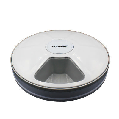 Automatic 6-Meal Smart Pet Feeder | Dogs & Cats Food Dispenser with Timer & Music Reminder