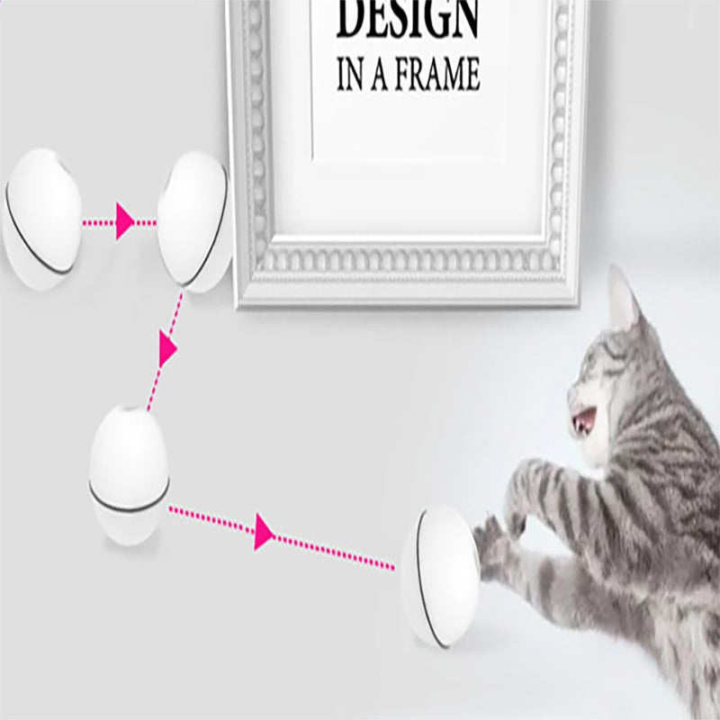 Smart Laser Toy Ball for Cats – Rechargeable