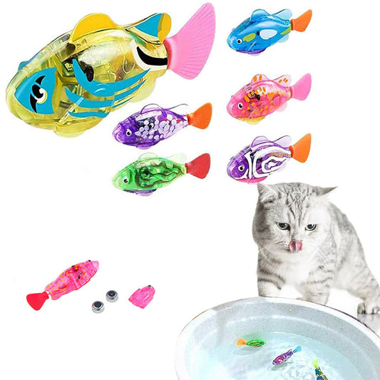 Electric Swimming Fish Toy for Cats & Dogs – Indoor Water Fun