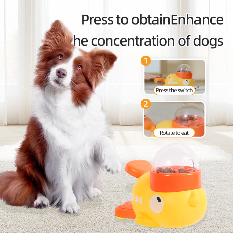 🟡 Quacky Treat Buddy™ – Fun & Smart Feeder for Pets!