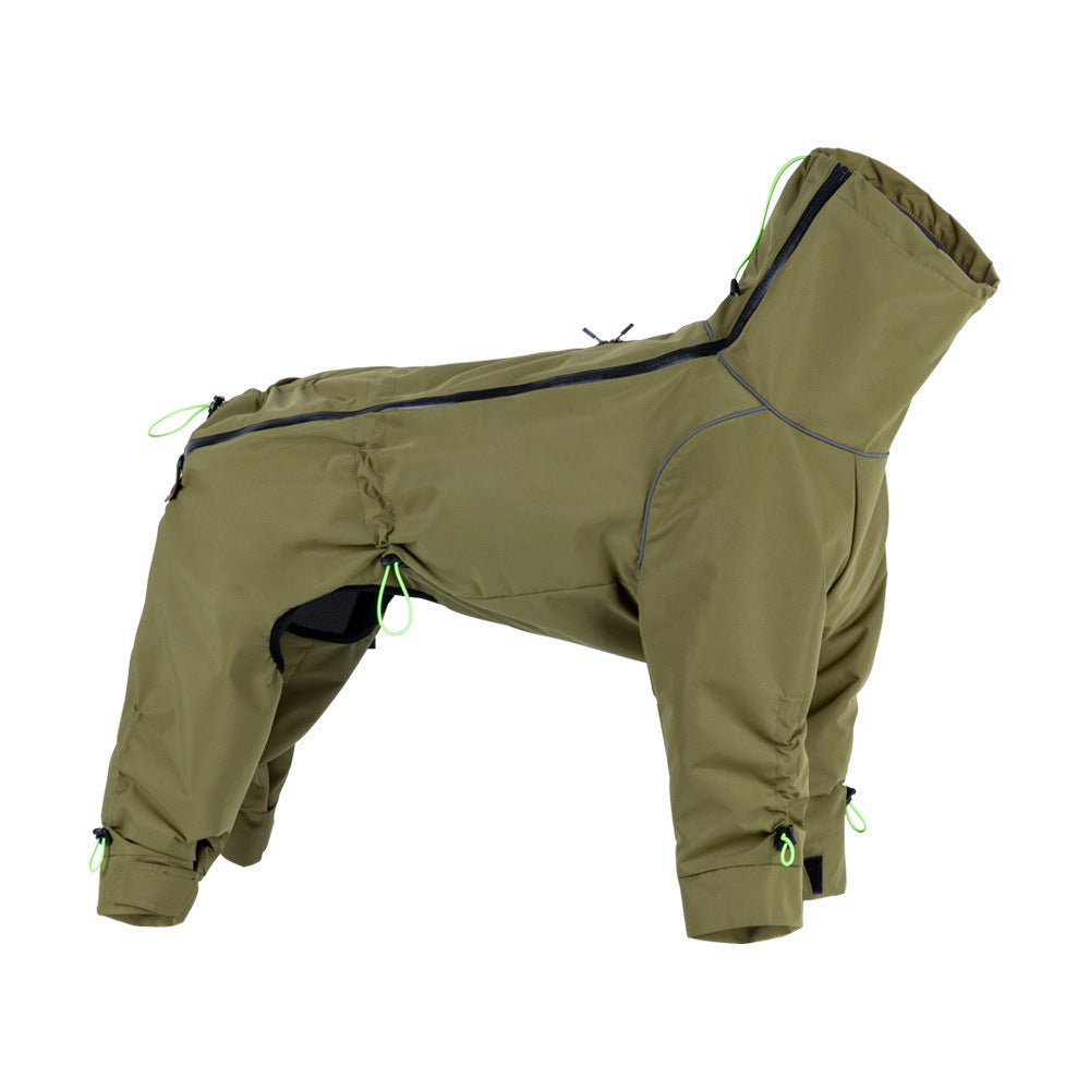 🌧️ TrailBlazer™ Dog RainSuit – Full Protection. Zero Worries. 🐾
