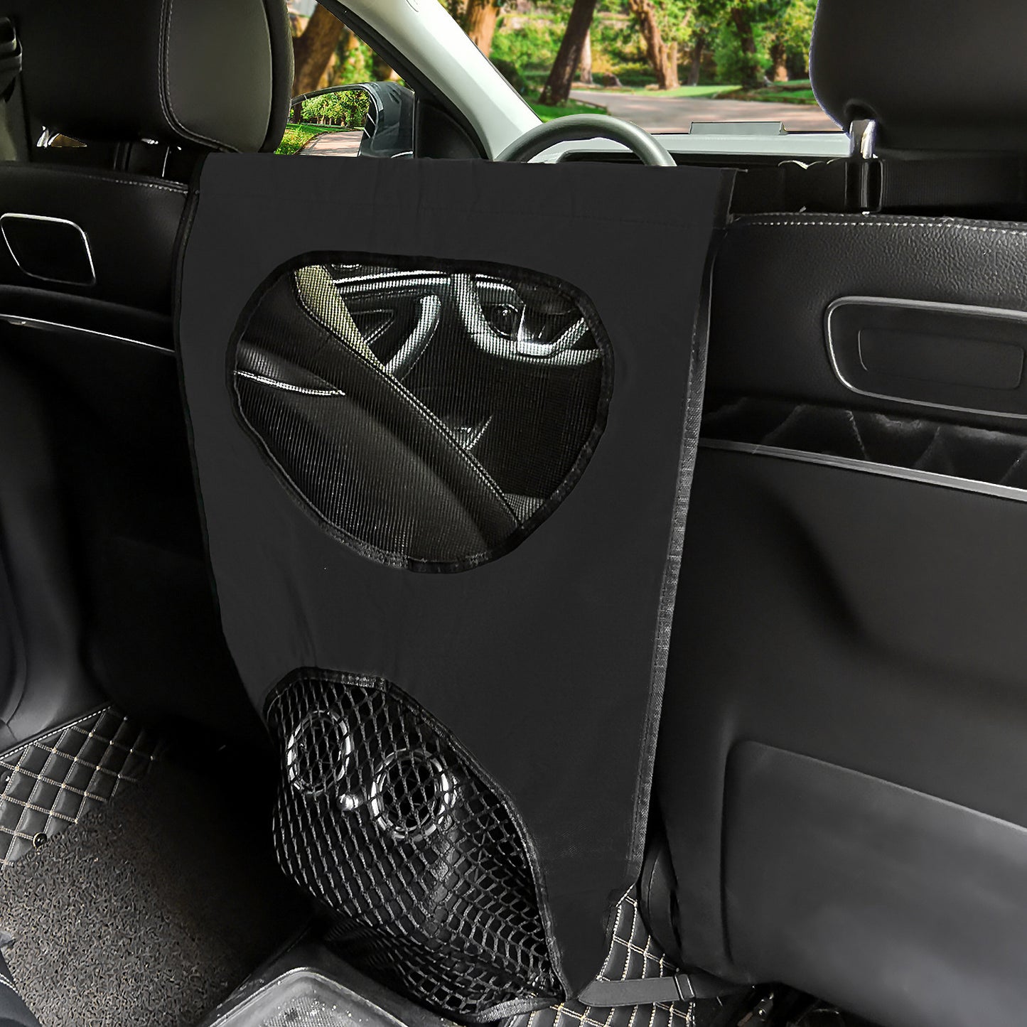 Pet Car Safety Barrier – Keep Your Dog Safely in the Back Seat