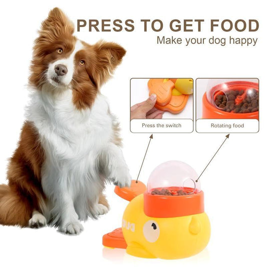 🟡 Quacky Treat Buddy™ – Fun & Smart Feeder for Pets!